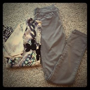 Calvin Klein Gray Skinny Jeans